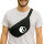 Bauchtasche Yin und Yang Taoismus 2,5 Liter Black Crossbody Bag