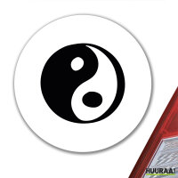 Aufkleber Yin und Yang Taoismus 10cm Sticker