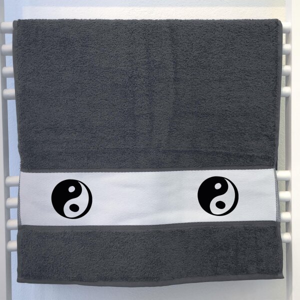 Handtuch Yin und Yang Taoismus 50x100cm