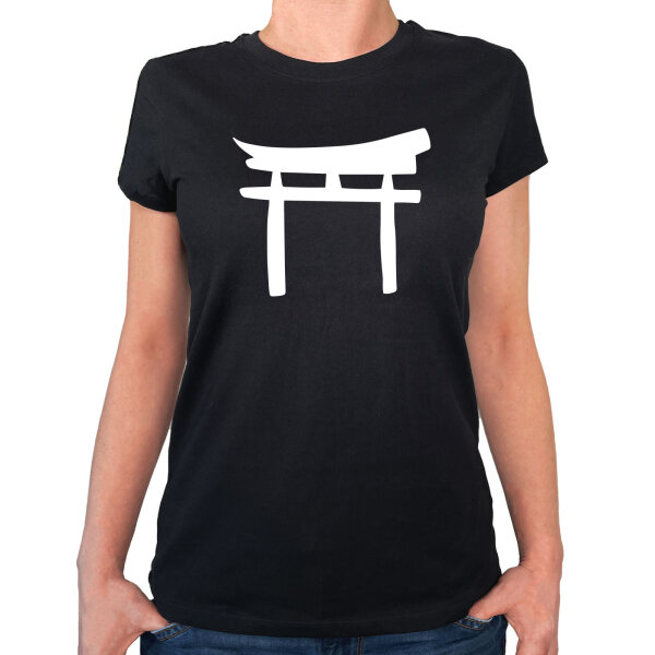 Damen T-Shirt Torii Shintoismus Größe XS-XXL