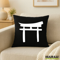 Kissen Torii Shintoismus 40x40cm