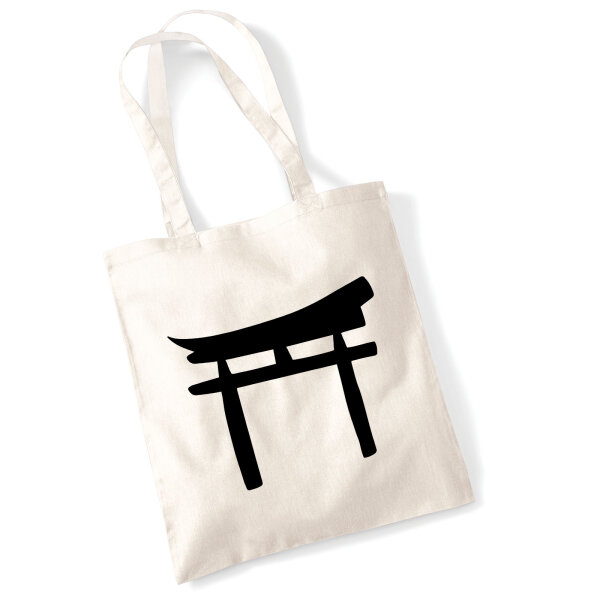 Jutebeutel Torii Shintoismus 10 Liter