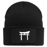 Beanie Torii Shintoismus Black Mütze