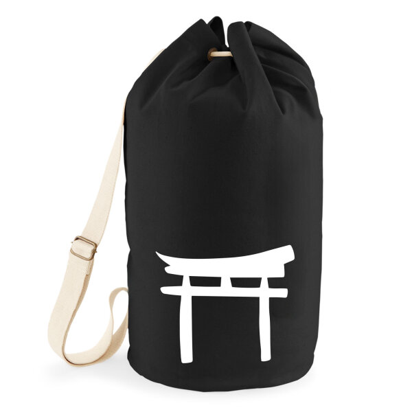 Seesack Torii Shintoismus 20 Liter Rucksack Black