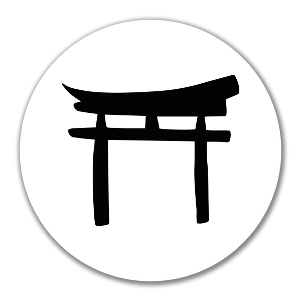 Aufkleber Torii Shintoismus 10cm Sticker