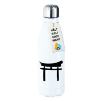 Edelstahl-Trinkflasche Torii Shintoismus 500ml Wasserflasche