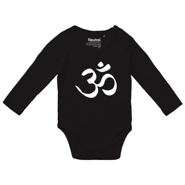 Baby Body Yoga-Om Symbol Größe 62-80