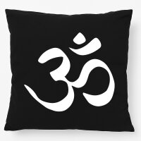 Kissen Yoga-Om Symbol 40x40cm