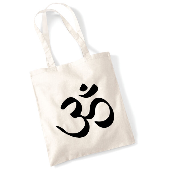 Jutebeutel Yoga-Om Symbol 10 Liter