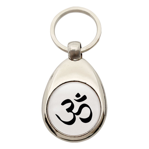 Schlüsselanhänger Yoga-Om Symbol