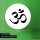 Aufkleber Yoga-Om Symbol 10cm Sticker