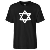 Herren T-Shirt Davidstern Judentum Größe S-3XL