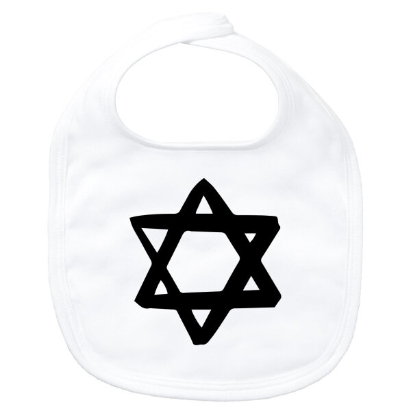 Baby Lätzchen Davidstern Judentum
