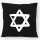 Kissen Davidstern Judentum 40x40cm