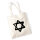 Jutebeutel Davidstern Judentum 10 Liter