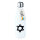 Edelstahl-Trinkflasche Davidstern Judentum 500ml Wasserflasche