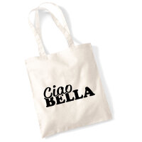 Jutebeutel Ciao Bella Italien 10 Liter