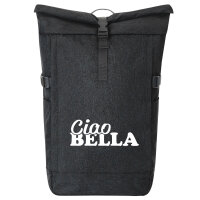 Kurierrucksack Ciao Bella Italien 30-44 Liter Black Melange