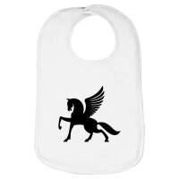 Lätzchen Pegasus Silhouette, doppellagig
