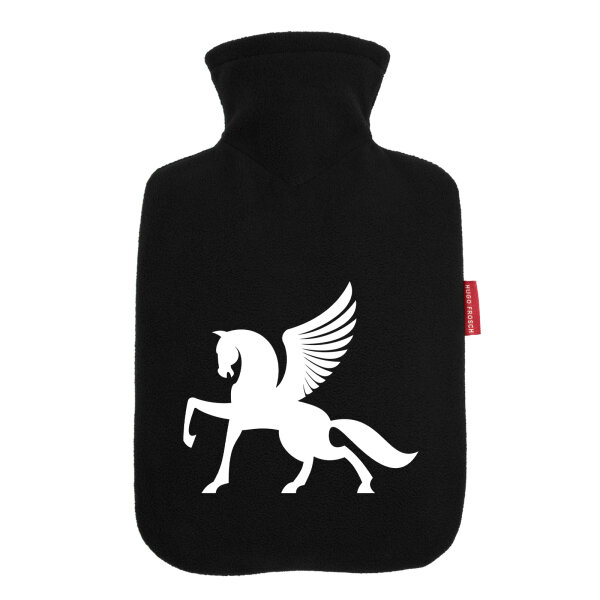 Wärmflasche Pegasus Silhouette