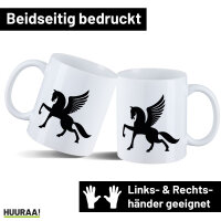 Kaffeetasse Pegasus Silhouette 330ml