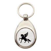 Schlüsselanhänger Pegasus Silhouette
