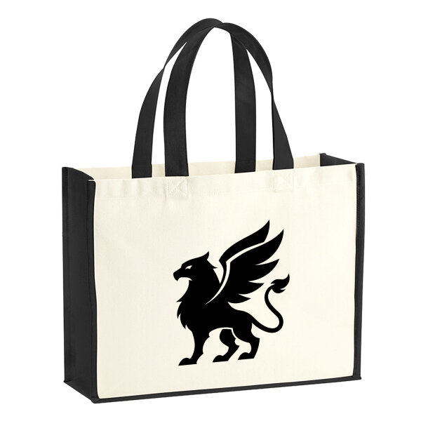 Jutetasche Greif Silhouette 21 Liter Black