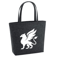 Filzshopper Greif Silhouette, 22 Liter