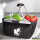 Einkaufskorb faltbar Greif Silhouette 20 Liter Tragekorb Black