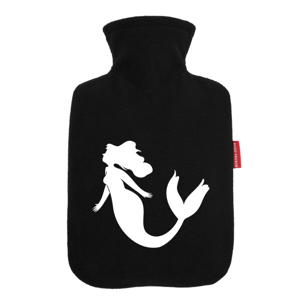 Wärmflasche Meerjungfrau Silhouette
