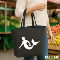 Filzshopper Meermann Silhouette, 22 Liter