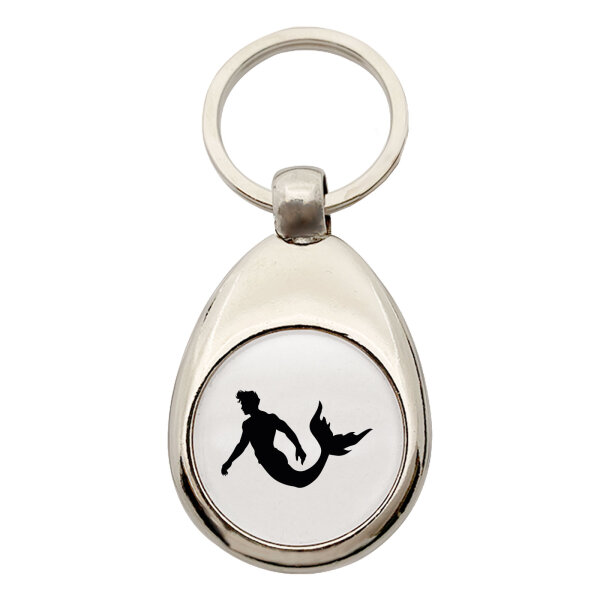 Schlüsselanhänger Meermann Silhouette