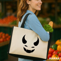 Jutetasche Teufel Devil 21 Liter Black