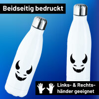 Edelstahl-Trinkflasche Teufel Devil 500ml Wasserflasche