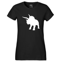 Damen T-Shirt Triceratops Dinosaurier Größe...
