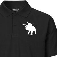 Herren Polo Shirt Triceratops Dinosaurier...