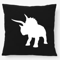 Kissen Triceratops Dinosaurier 40x40cm