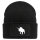 Beanie Triceratops Dinosaurier Black Mütze