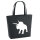 Filzshopper Triceratops Dinosaurier 22 Liter Filztasche