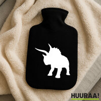 Wärmflasche Triceratops Dinosaurier