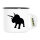 Emaille Tasse Triceratops Dinosaurier 300ml Vintage Emaille Becher