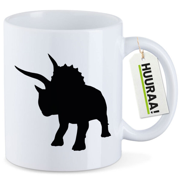 Kaffeetasse Triceratops Dinosaurier 330ml