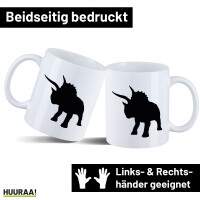 Kaffeetasse Triceratops Dinosaurier 330ml