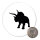 Magnet Triceratops Dinosaurier 59mm Kühlschrankmagnet Flaschenöffner