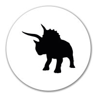 Aufkleber Triceratops Dinosaurier 10cm Sticker