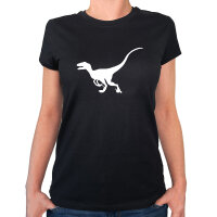 Damen T-Shirt Velociraptor Dinosaurier Größe...