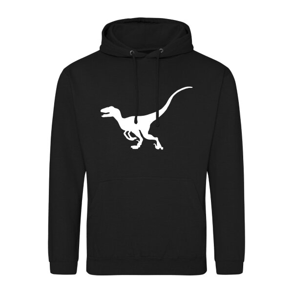 Unisex Hoodie Velociraptor Dinosaurier Größe S-3XL