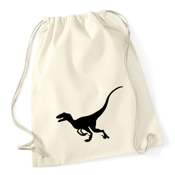Turnbeutel Velociraptor Dinosaurier 12 Liter