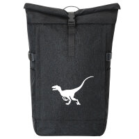 Kurierrucksack Velociraptor Dinosaurier 30-44 Liter Black...