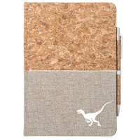 Notizbuch A5 Velociraptor Dinosaurier 80 Blatt inkl....